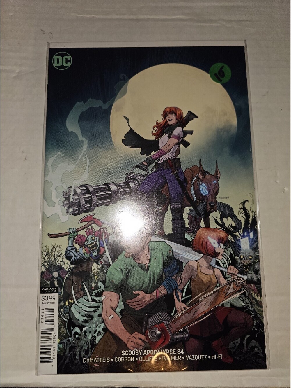 Scooby Apocalypse #34 Dan Mora Variant 2019 DC Comics NM
